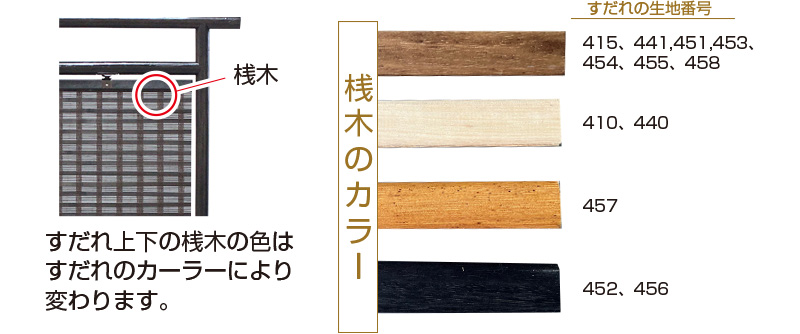 すだれ衝立