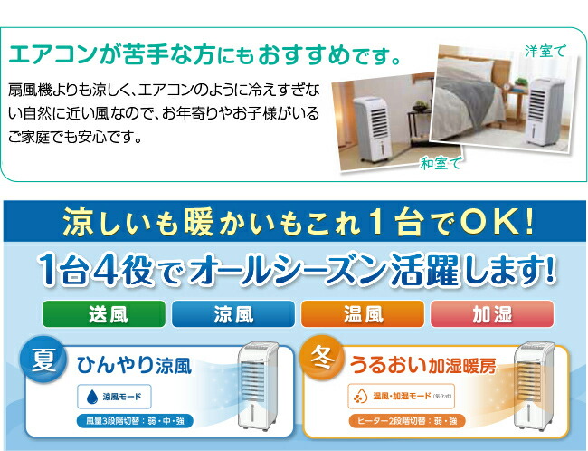 温冷風扇