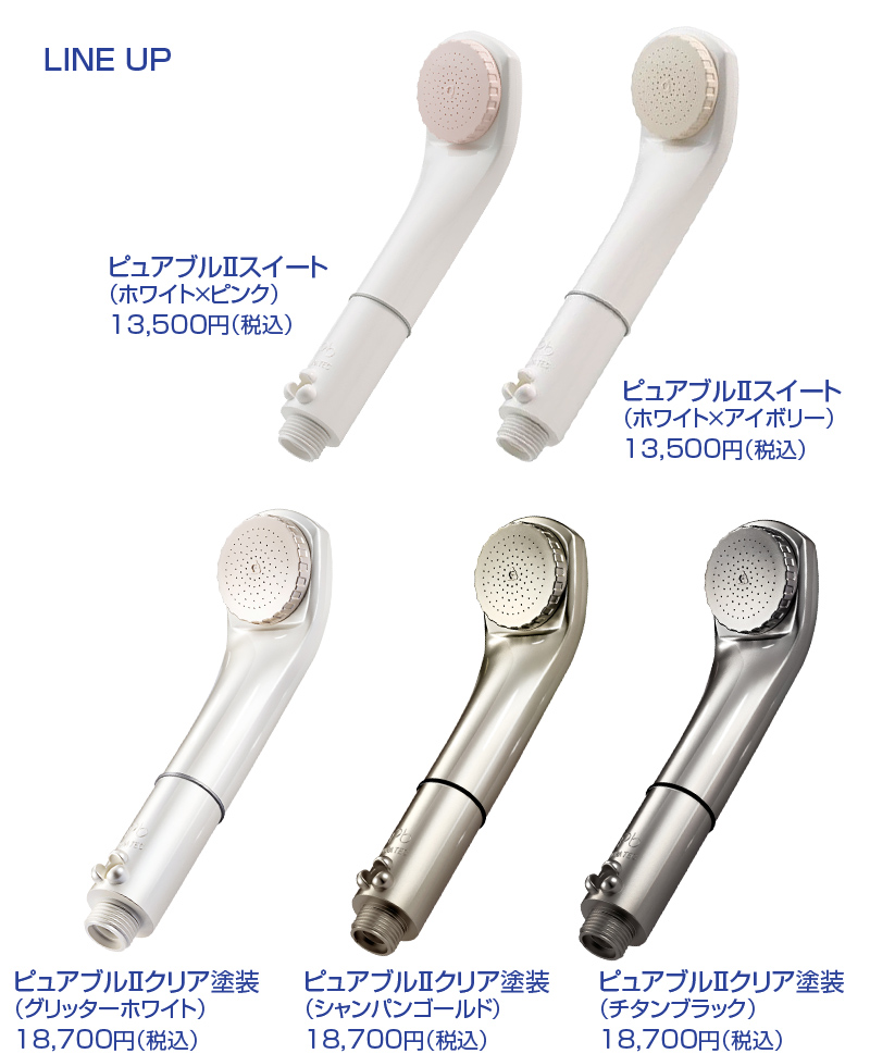 マイクロバブルシャワー