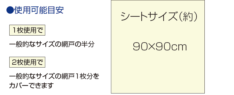 網戸の目隠しシート