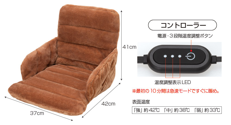 腰すっぽりヒーター(底電力タイプ)